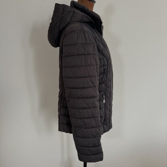 Nautica Charcoal Puffer Jacket for Women - Picture 3 of 14